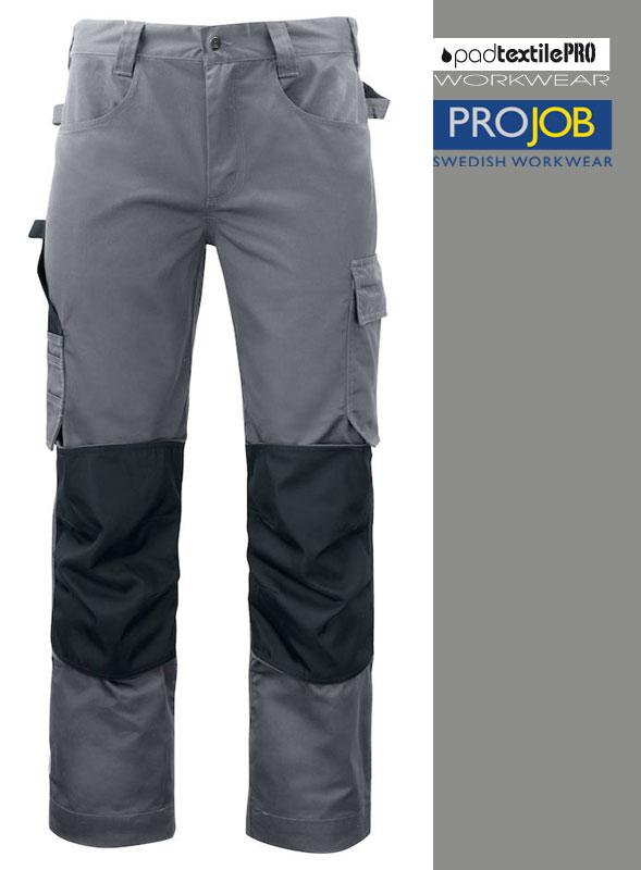 Vêtements de Travail I Pantalon travail Femme en STRETCH - 245g. personnalisé I Pantalon 2521 PROJOB I PadTextilePRO
