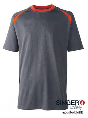 T-shirt de Travail COOLDRY® I 150g. I Suro SINGER I Marquage sérigraphique avec votre logo.