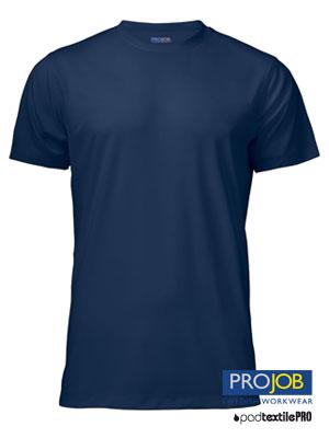 T-shirt de Travail MC en Interlock 135g. I 2030 PROJOB I Marquage sérigraphique avec votre logo.