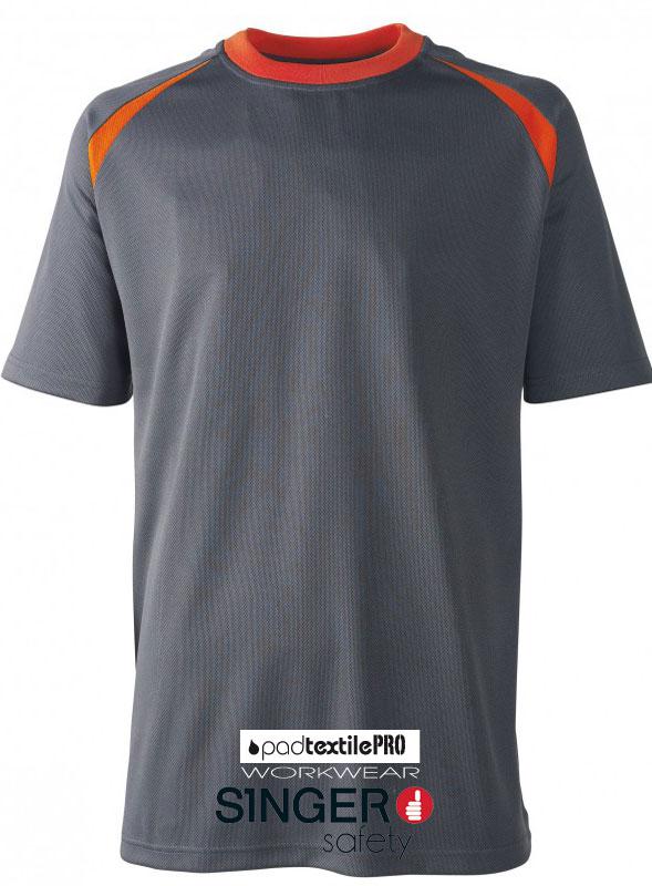 Vêtements de Travail I T-SHIRT COOLDRY® 150g. personnalisé I Suro SINGER I PadTextilePRO